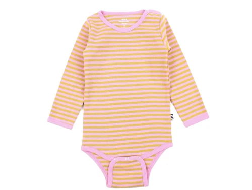 Mads Nørgaard begonia pink/tinsel stribet body